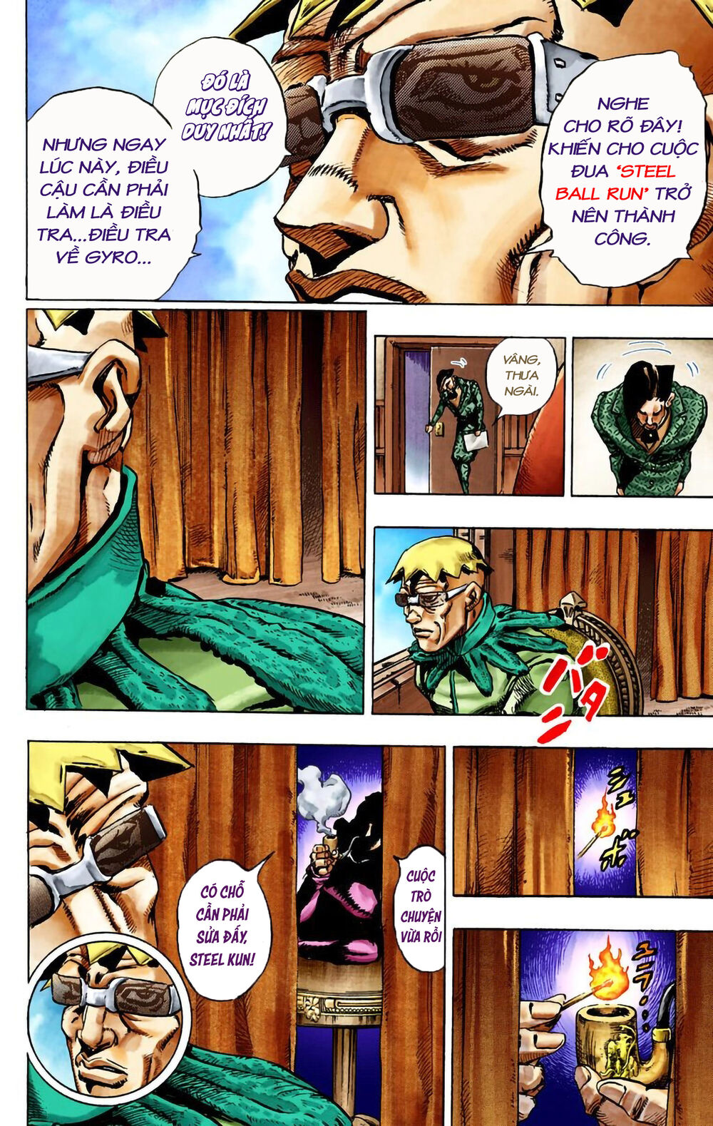 Cuộc Phiêu Lưu Bí Ẩn Phần 7: Steel Ball Run Chapter 25 - Trang 2