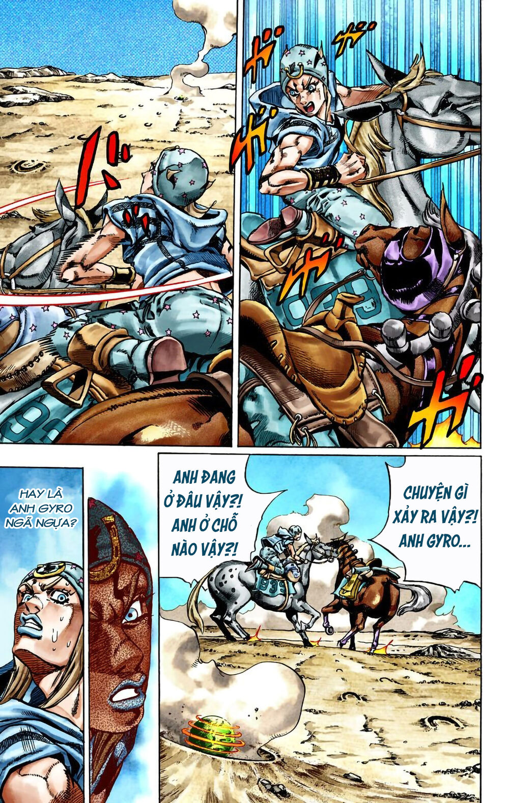 Cuộc Phiêu Lưu Bí Ẩn Phần 7: Steel Ball Run Chapter 25 - Trang 2