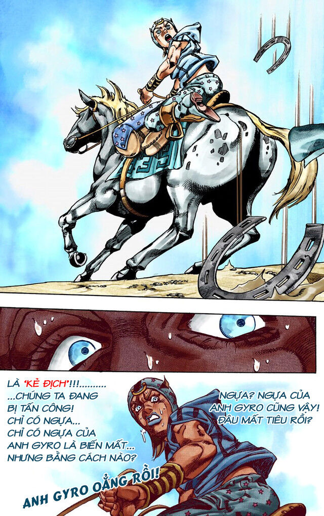 Cuộc Phiêu Lưu Bí Ẩn Phần 7: Steel Ball Run Chapter 25 - Trang 2