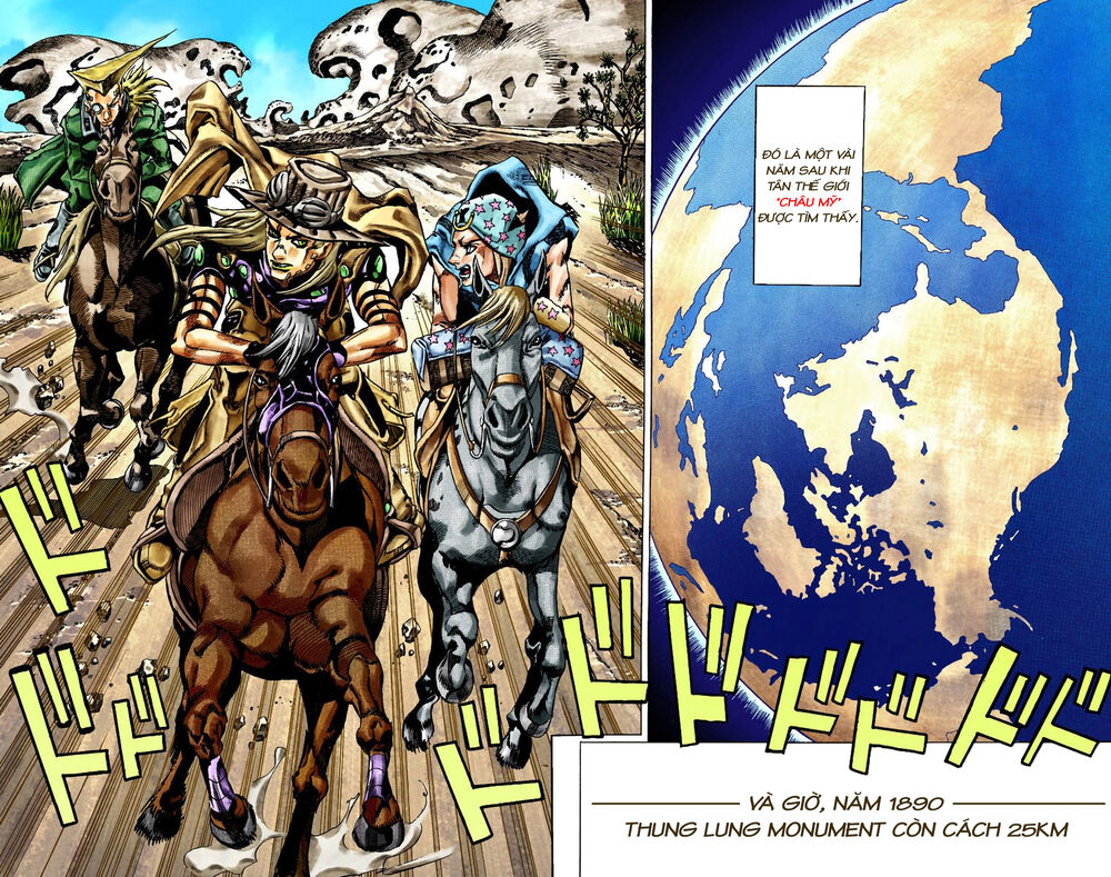 Cuộc Phiêu Lưu Bí Ẩn Phần 7: Steel Ball Run Chapter 25 - Trang 2