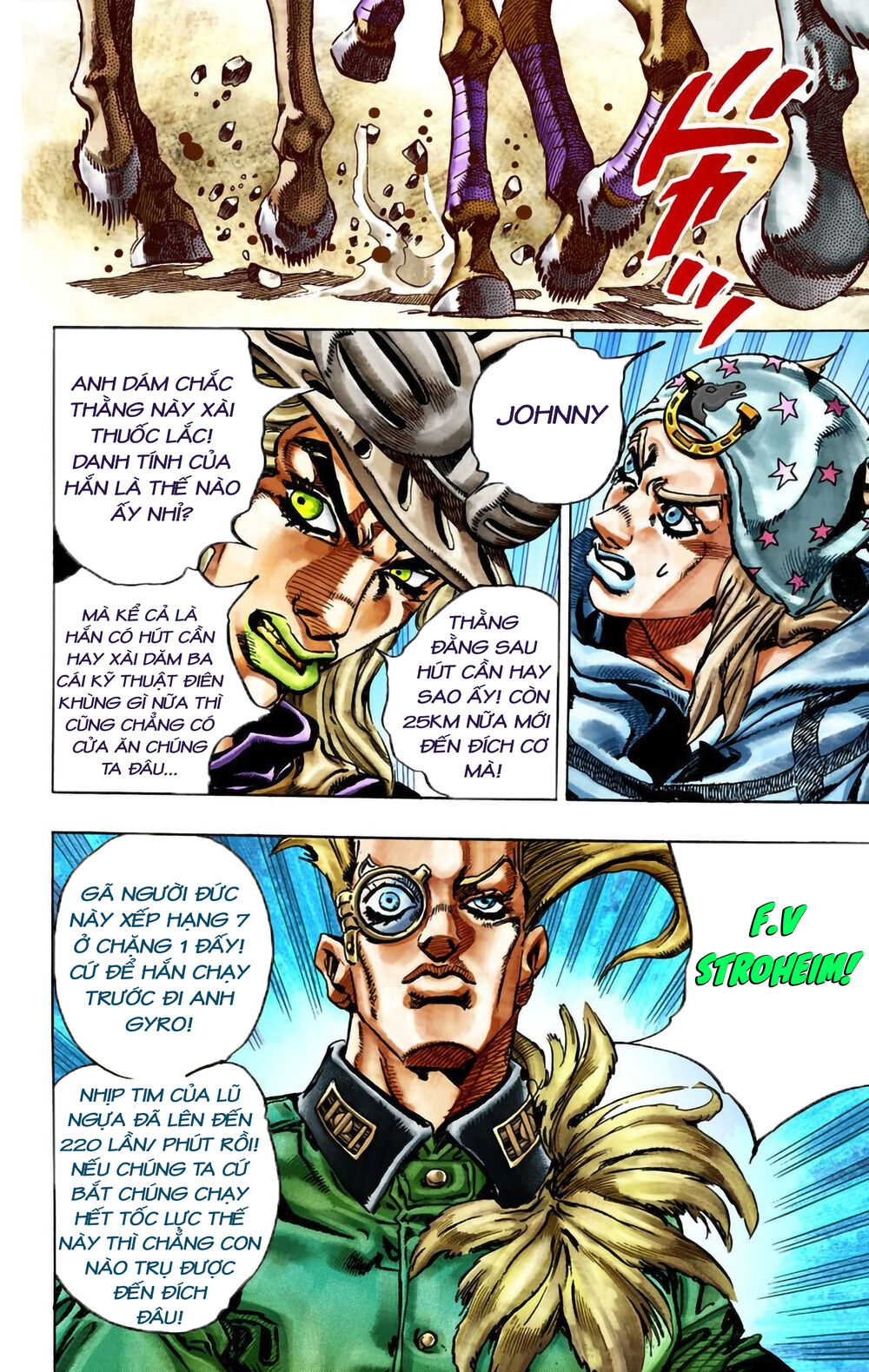 Cuộc Phiêu Lưu Bí Ẩn Phần 7: Steel Ball Run Chapter 25 - Trang 2