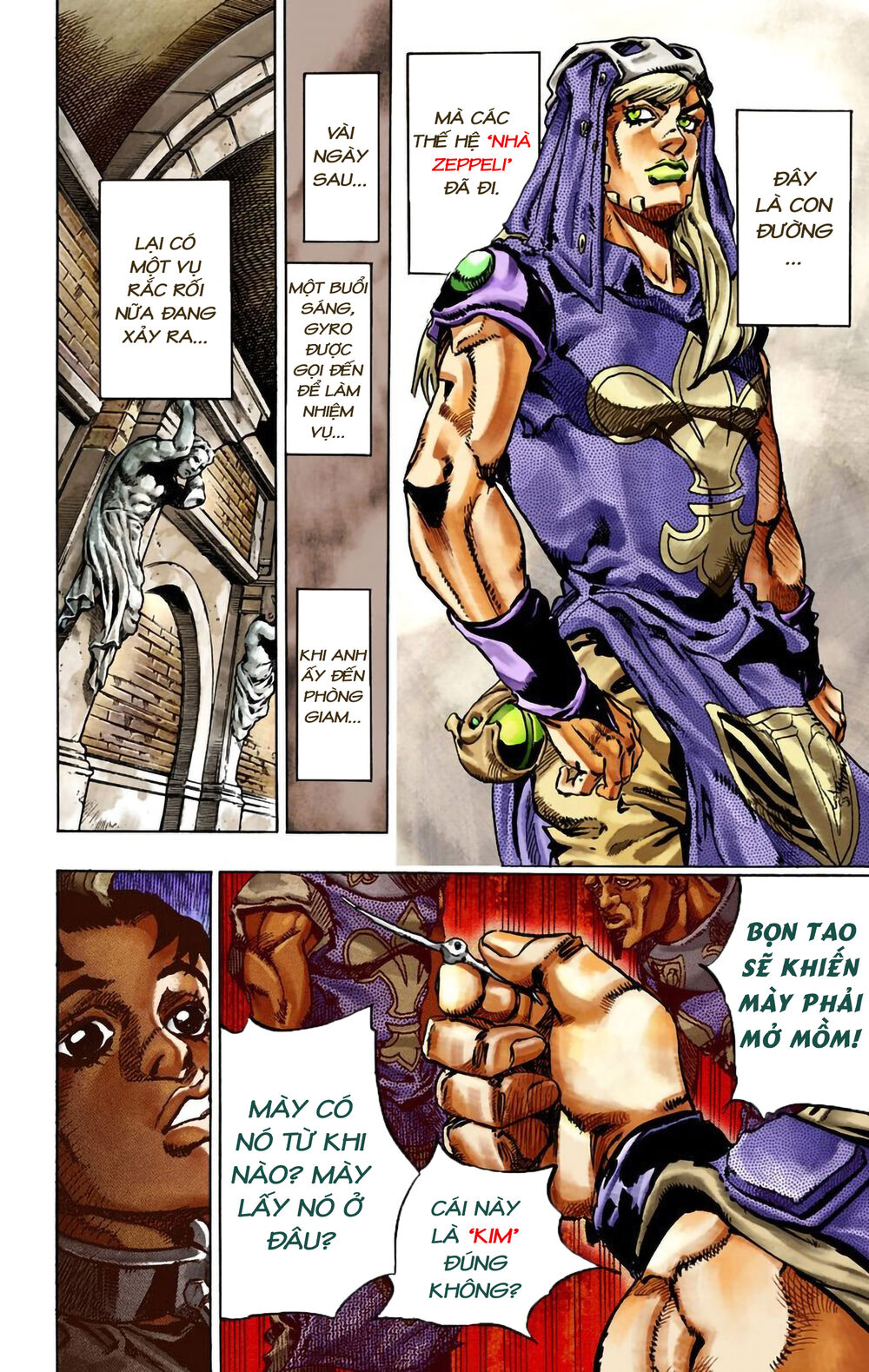 Cuộc Phiêu Lưu Bí Ẩn Phần 7: Steel Ball Run Chapter 24 - Trang 2