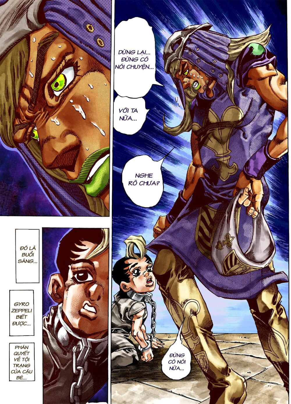 Cuộc Phiêu Lưu Bí Ẩn Phần 7: Steel Ball Run Chapter 24 - Trang 2