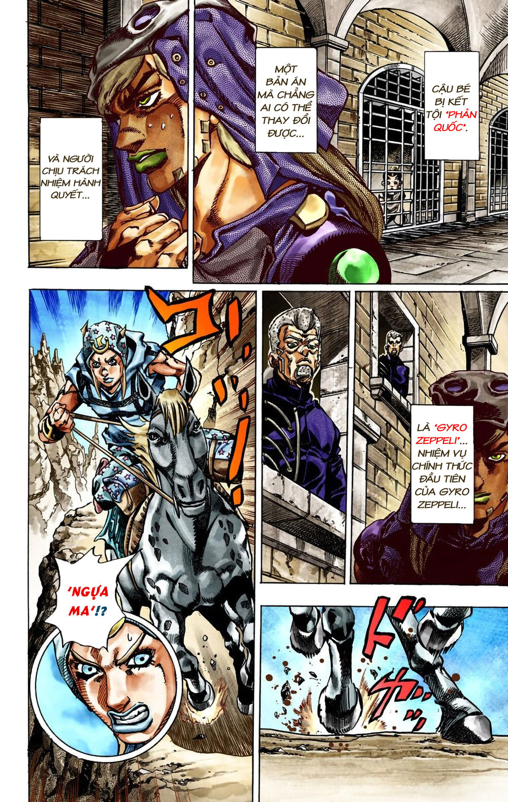 Cuộc Phiêu Lưu Bí Ẩn Phần 7: Steel Ball Run Chapter 24 - Trang 2