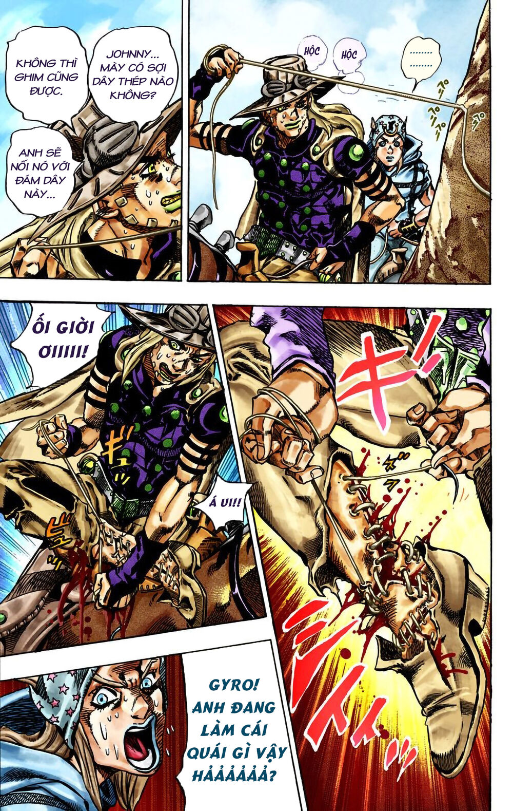 Cuộc Phiêu Lưu Bí Ẩn Phần 7: Steel Ball Run Chapter 24 - Trang 2