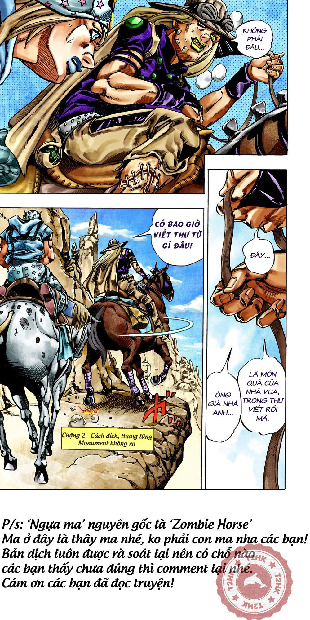 Cuộc Phiêu Lưu Bí Ẩn Phần 7: Steel Ball Run Chapter 24 - Trang 2