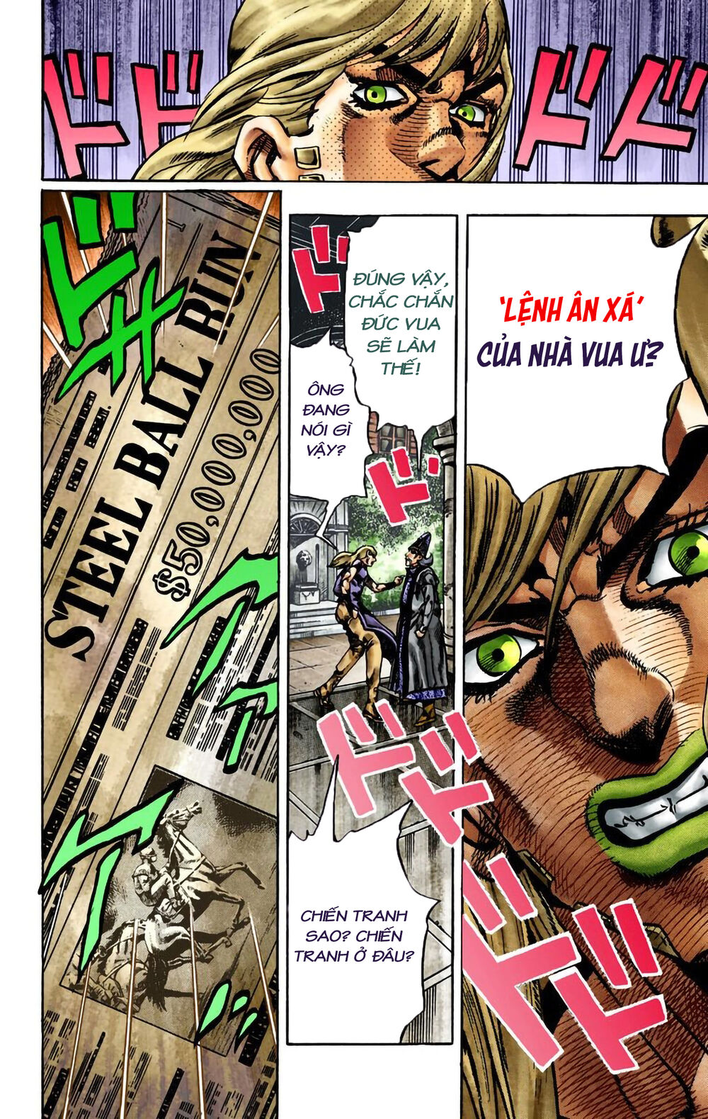 Cuộc Phiêu Lưu Bí Ẩn Phần 7: Steel Ball Run Chapter 21 - Trang 2