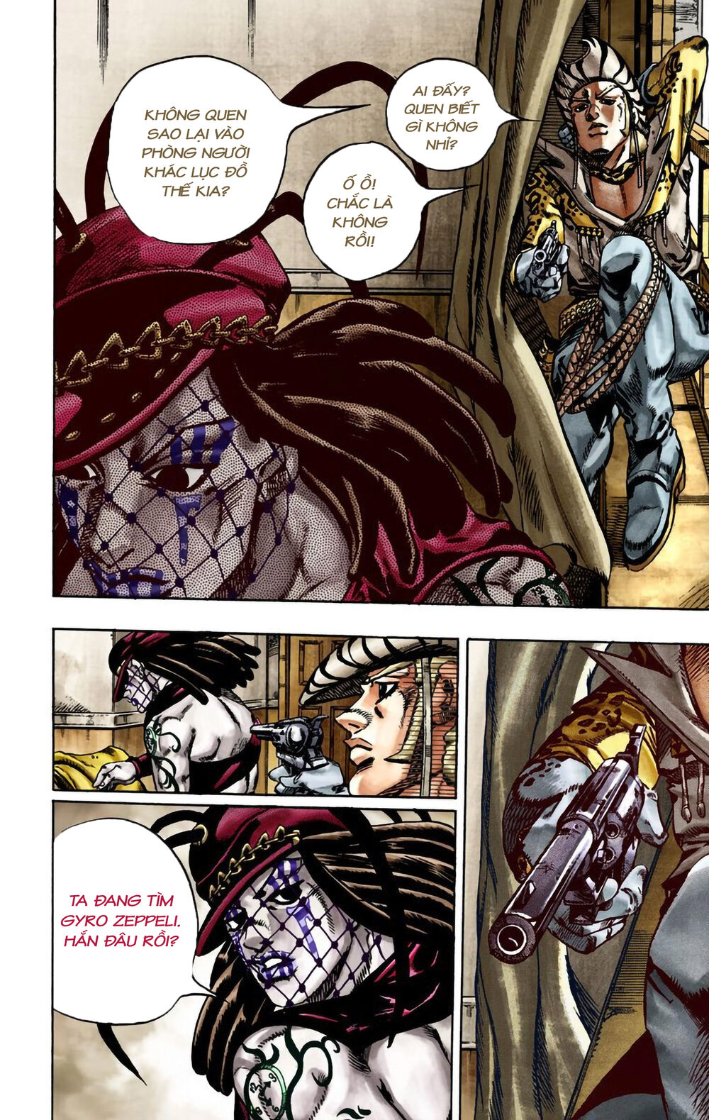 Cuộc Phiêu Lưu Bí Ẩn Phần 7: Steel Ball Run Chapter 21 - Trang 2