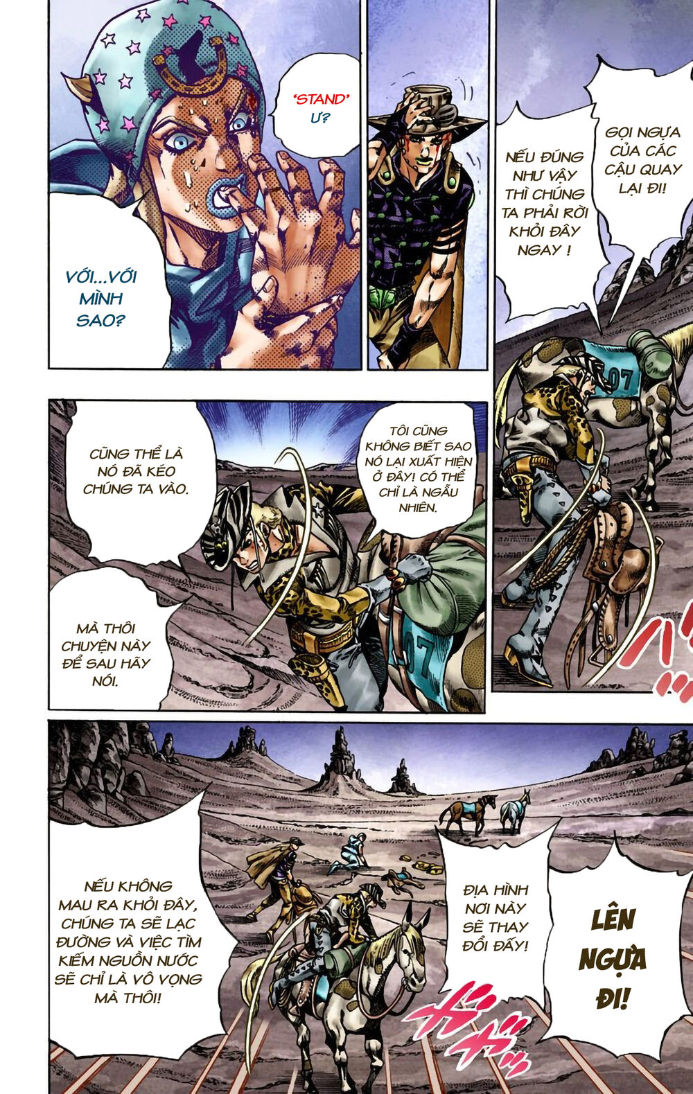 Cuộc Phiêu Lưu Bí Ẩn Phần 7: Steel Ball Run Chapter 20 - Trang 2