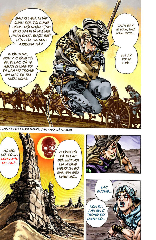 Cuộc Phiêu Lưu Bí Ẩn Phần 7: Steel Ball Run Chapter 19 - Trang 2