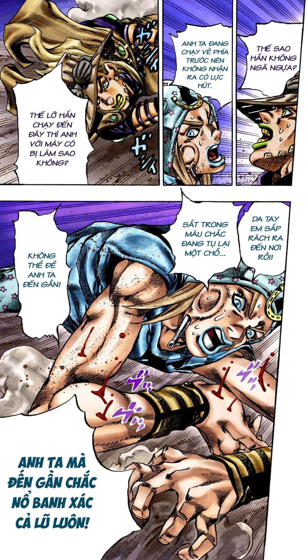 Cuộc Phiêu Lưu Bí Ẩn Phần 7: Steel Ball Run Chapter 18 - Trang 2