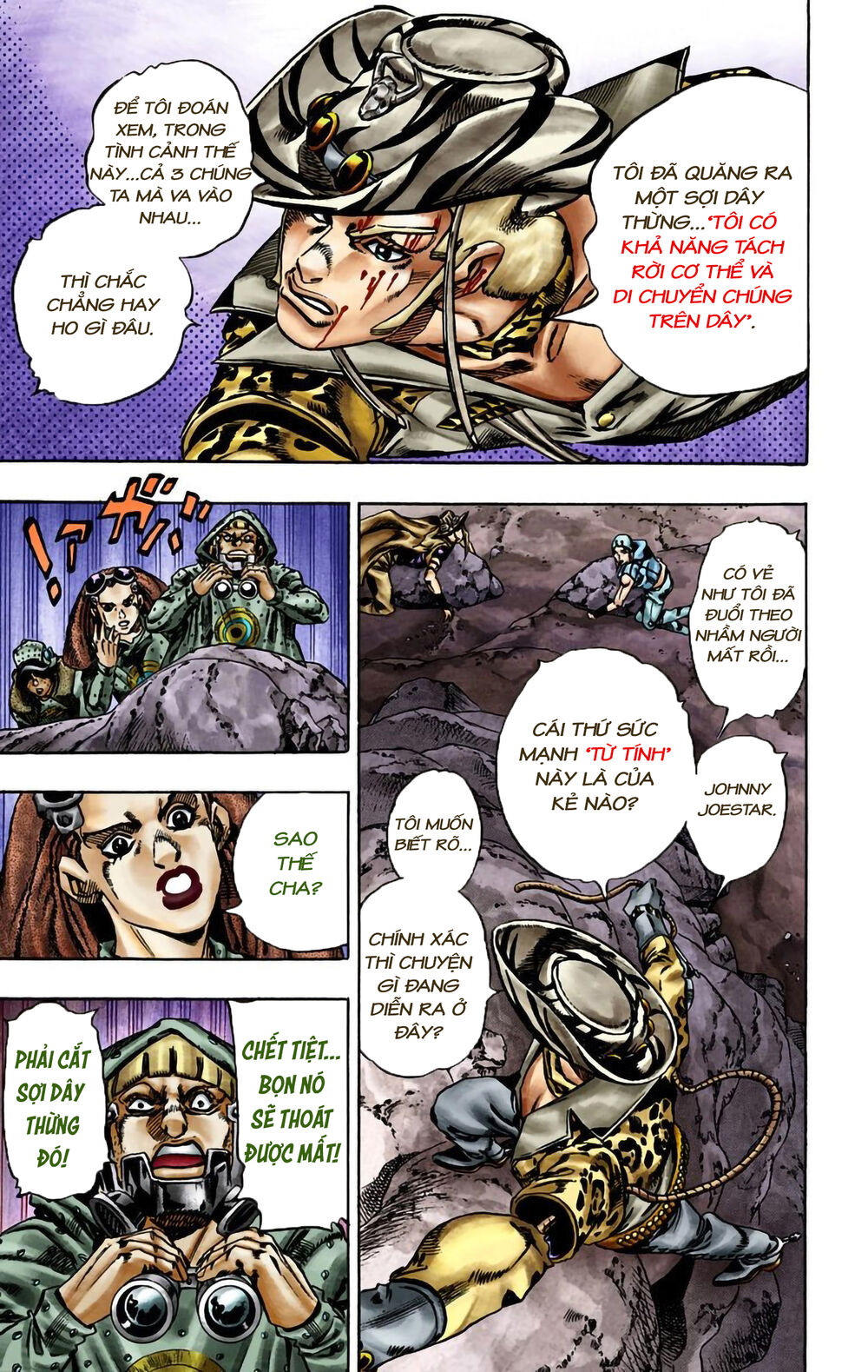 Cuộc Phiêu Lưu Bí Ẩn Phần 7: Steel Ball Run Chapter 18 - Trang 2