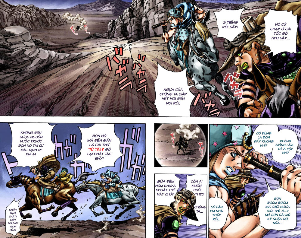 Cuộc Phiêu Lưu Bí Ẩn Phần 7: Steel Ball Run Chapter 18 - Trang 2