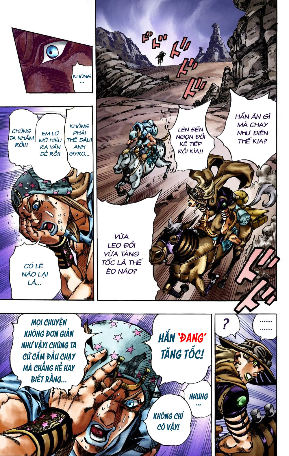 Cuộc Phiêu Lưu Bí Ẩn Phần 7: Steel Ball Run Chapter 18 - Trang 2