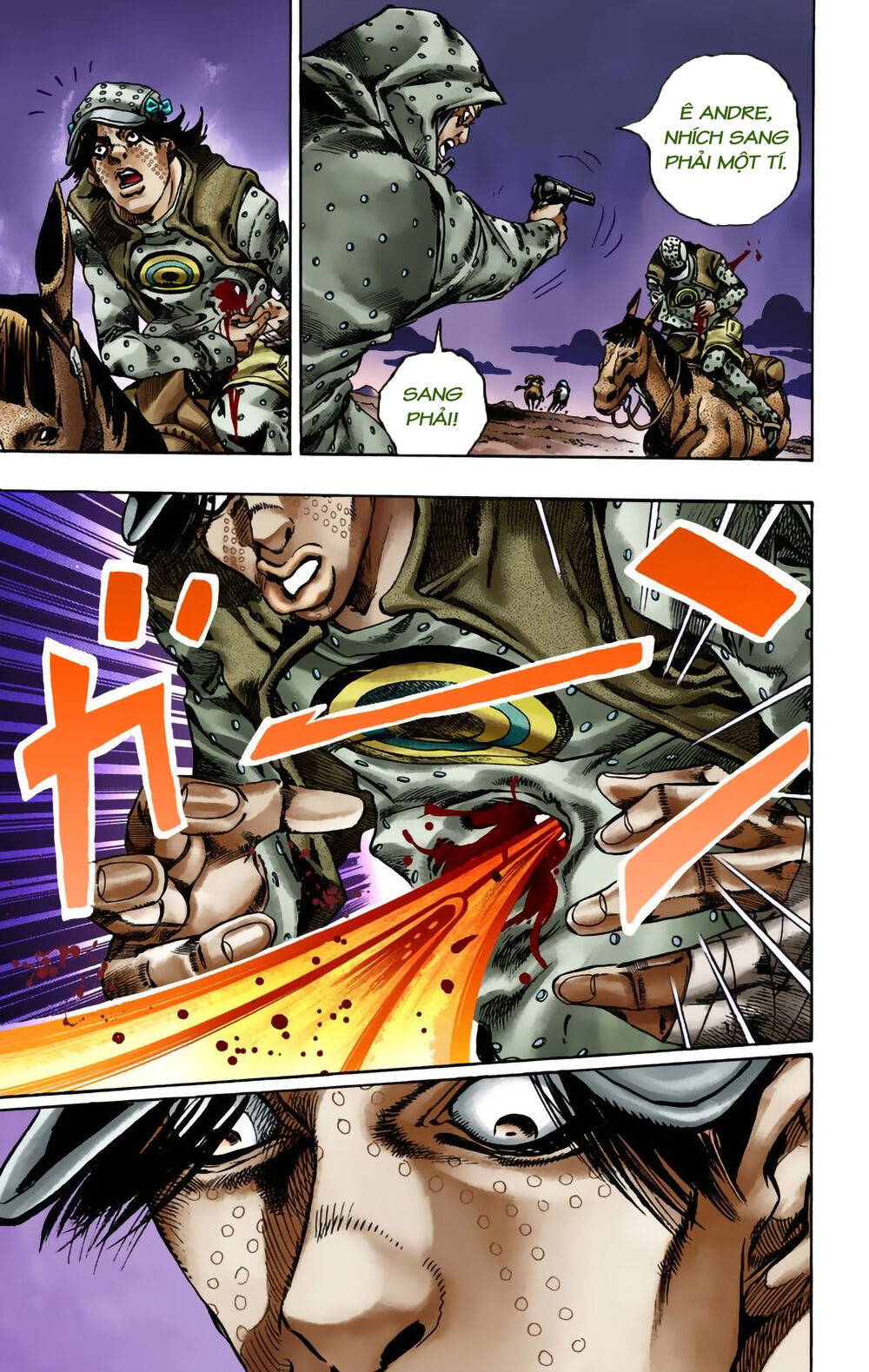 Cuộc Phiêu Lưu Bí Ẩn Phần 7: Steel Ball Run Chapter 17 - Trang 2