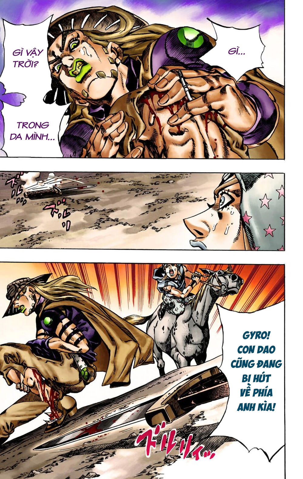 Cuộc Phiêu Lưu Bí Ẩn Phần 7: Steel Ball Run Chapter 16 - Trang 2