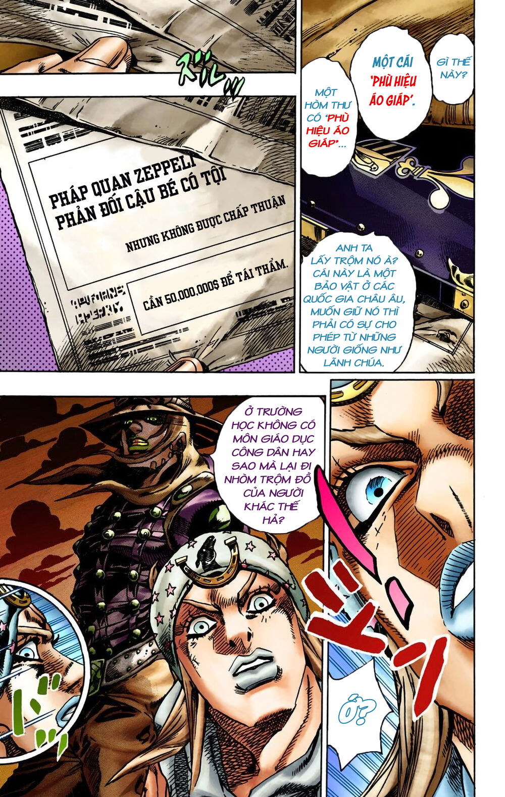 Cuộc Phiêu Lưu Bí Ẩn Phần 7: Steel Ball Run Chapter 15 - Trang 2