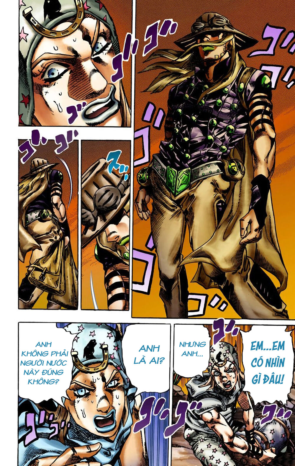 Cuộc Phiêu Lưu Bí Ẩn Phần 7: Steel Ball Run Chapter 15 - Trang 2