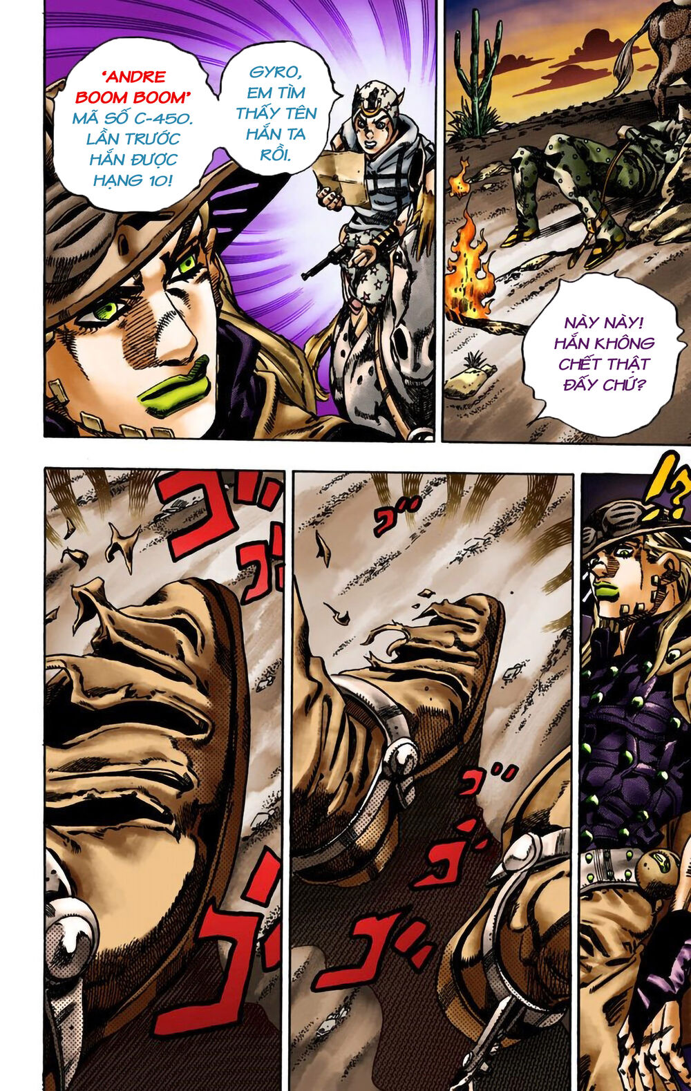 Cuộc Phiêu Lưu Bí Ẩn Phần 7: Steel Ball Run Chapter 15 - Trang 2