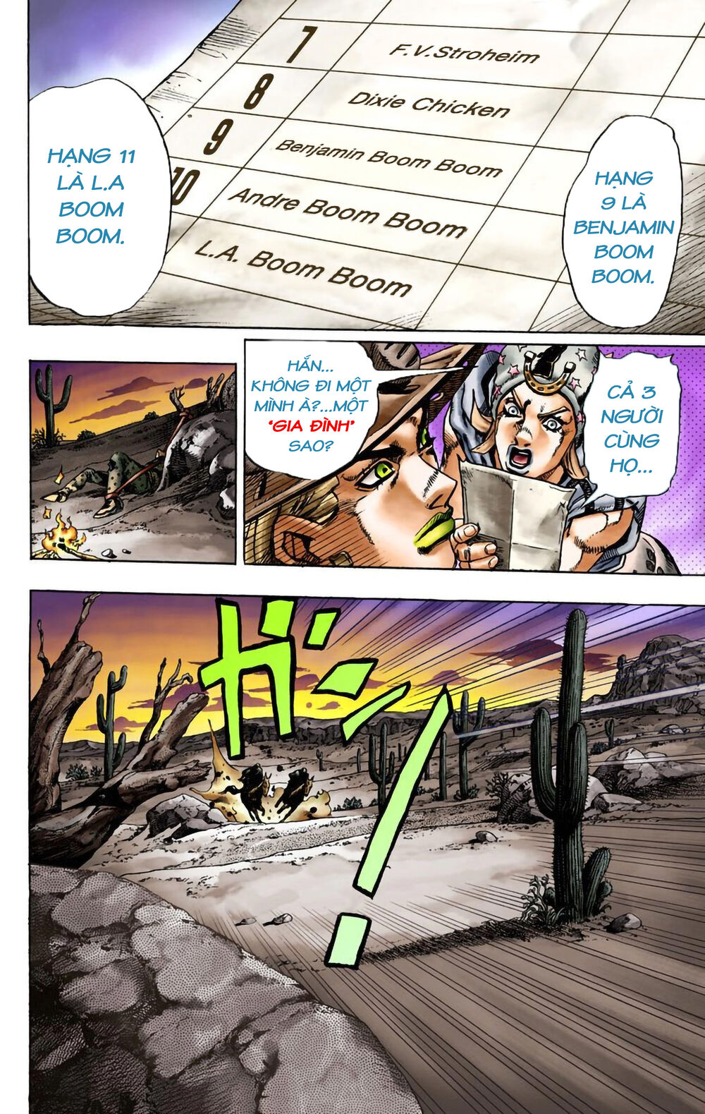 Cuộc Phiêu Lưu Bí Ẩn Phần 7: Steel Ball Run Chapter 15 - Trang 2