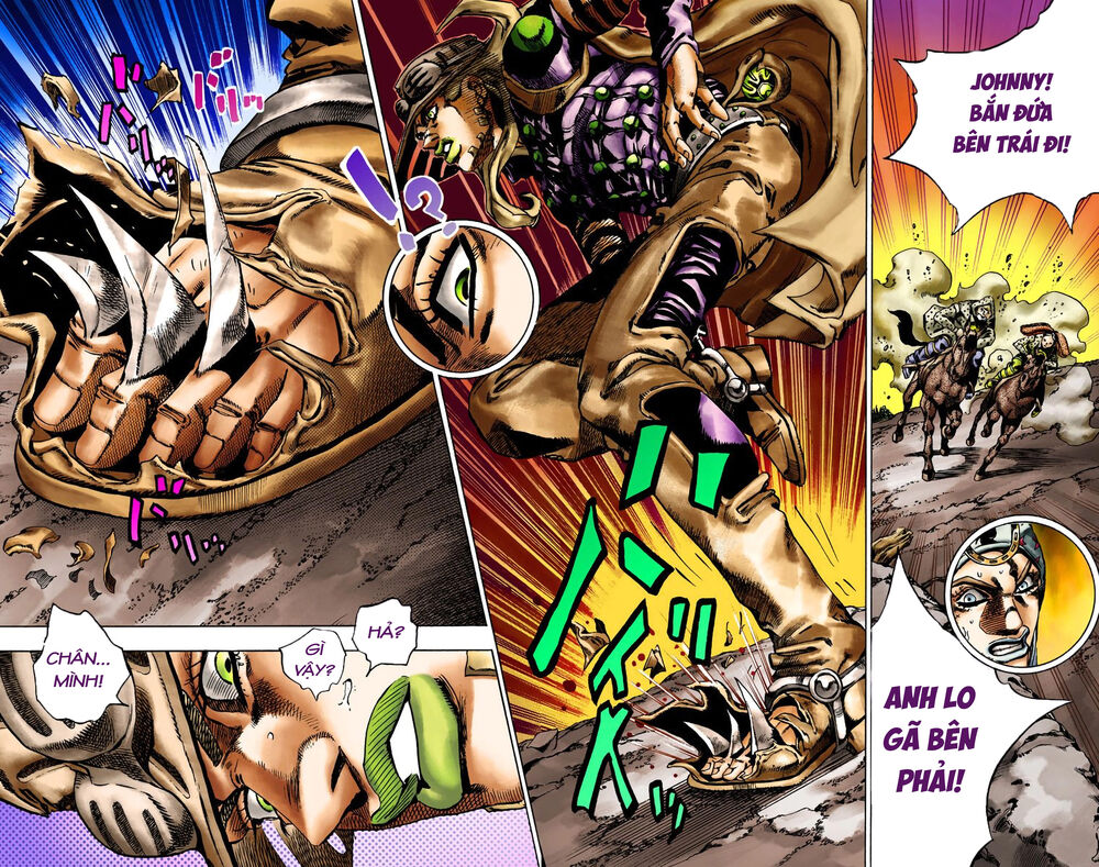 Cuộc Phiêu Lưu Bí Ẩn Phần 7: Steel Ball Run Chapter 15 - Trang 2