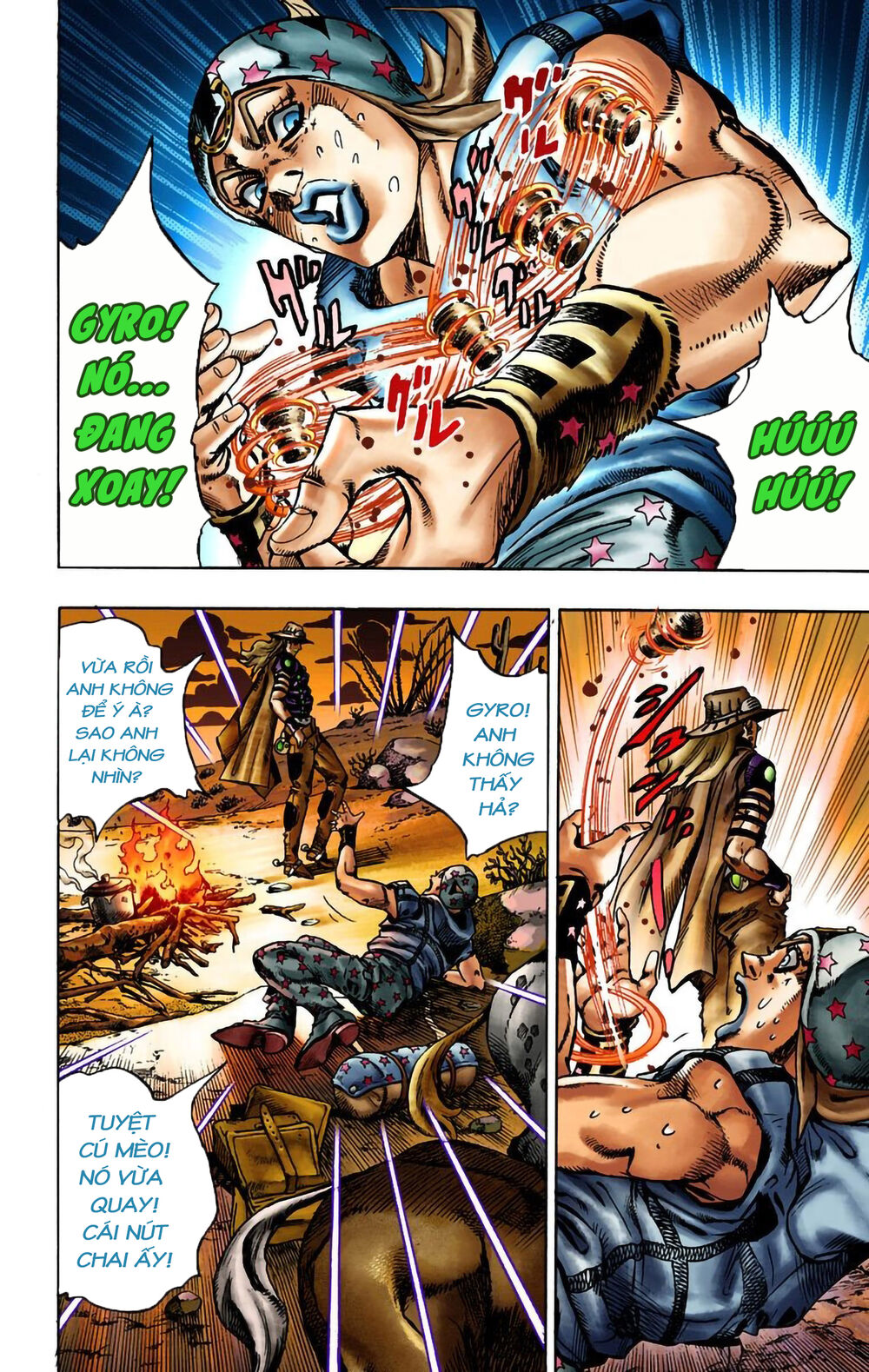 Cuộc Phiêu Lưu Bí Ẩn Phần 7: Steel Ball Run Chapter 15 - Trang 2