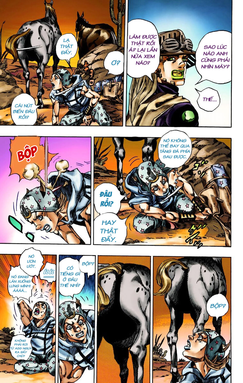 Cuộc Phiêu Lưu Bí Ẩn Phần 7: Steel Ball Run Chapter 15 - Trang 2