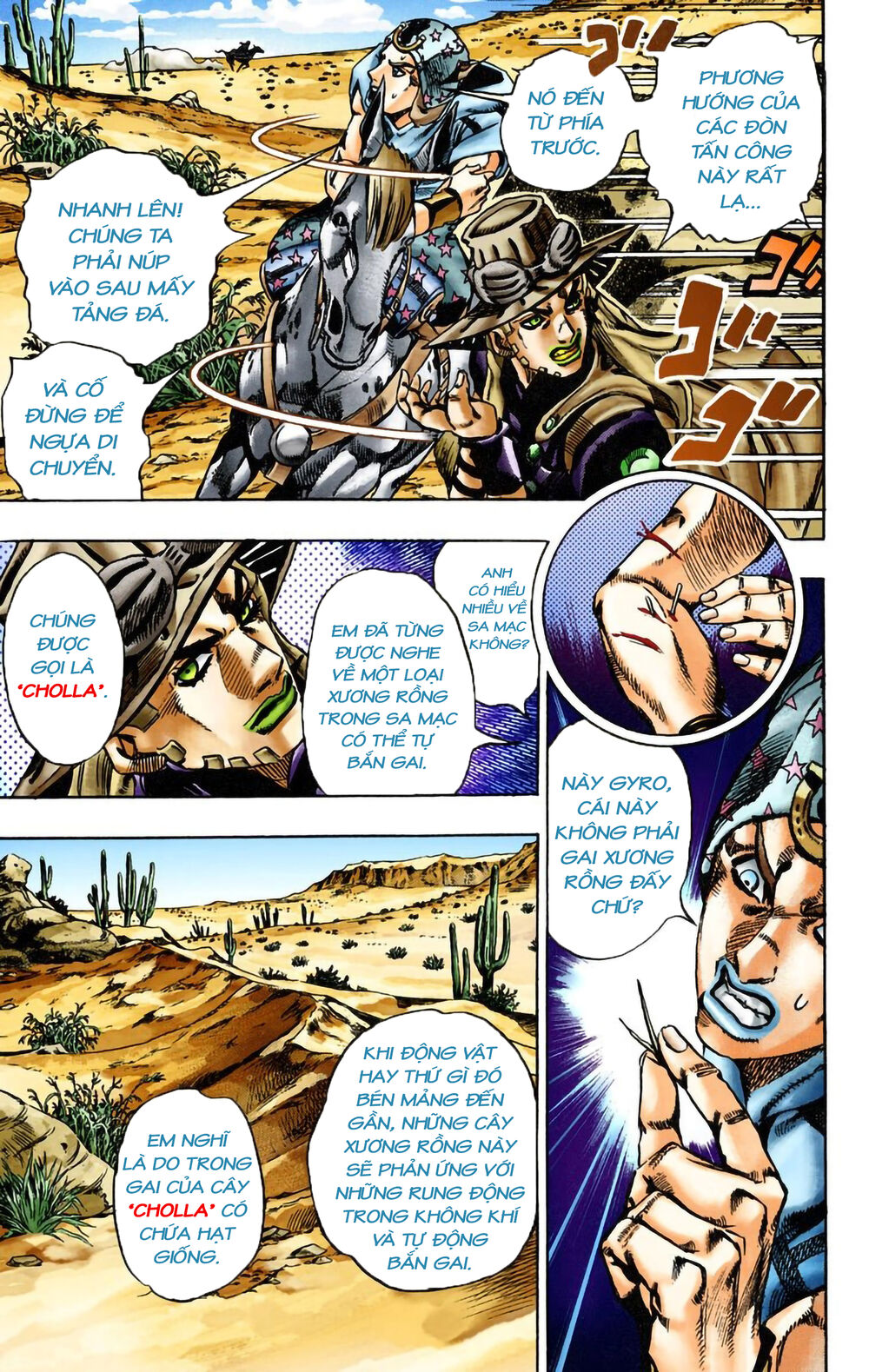 Cuộc Phiêu Lưu Bí Ẩn Phần 7: Steel Ball Run Chapter 14 - Trang 2