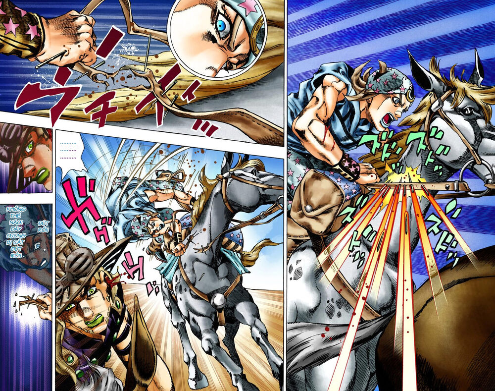 Cuộc Phiêu Lưu Bí Ẩn Phần 7: Steel Ball Run Chapter 14 - Trang 2