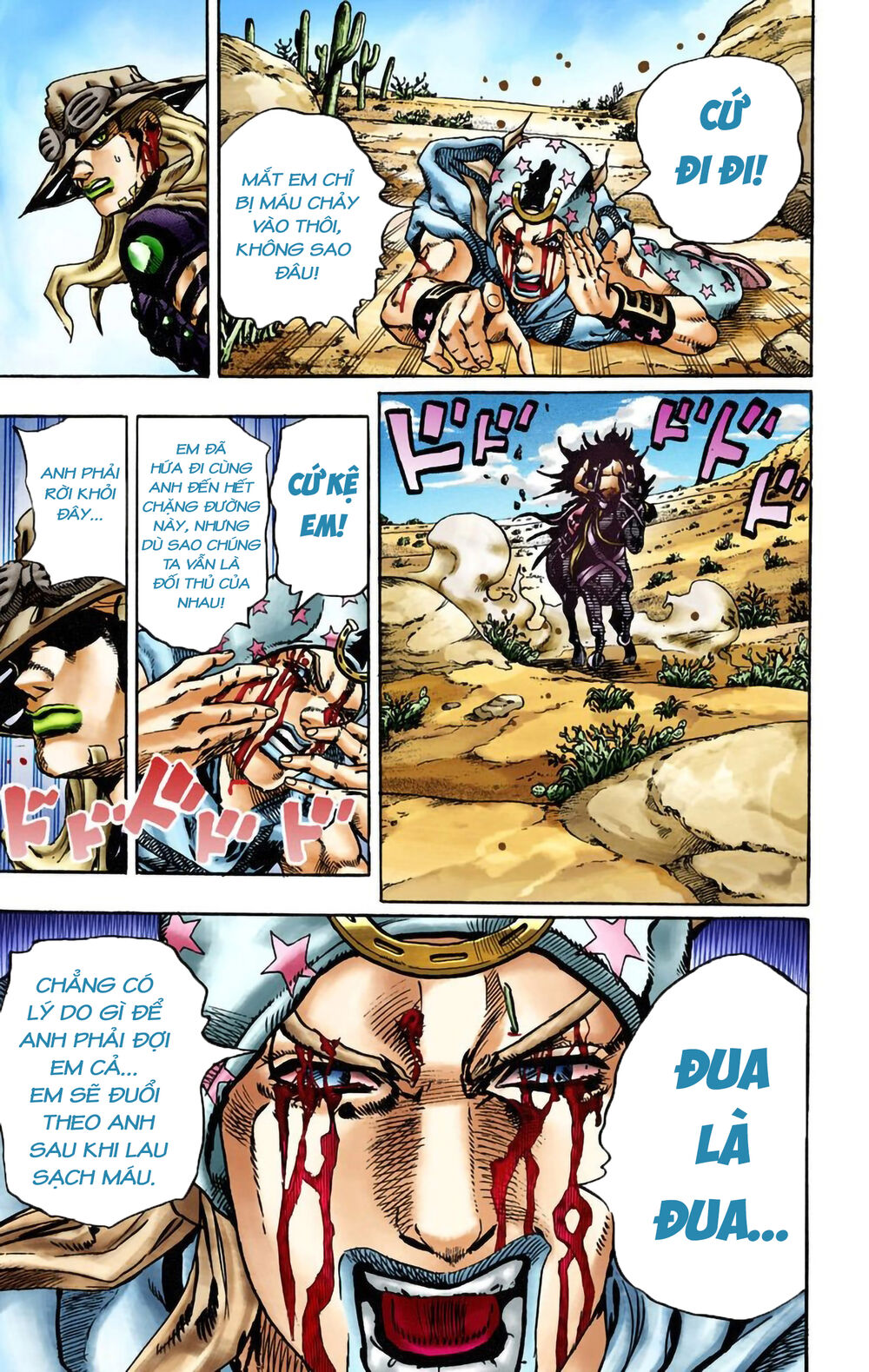 Cuộc Phiêu Lưu Bí Ẩn Phần 7: Steel Ball Run Chapter 14 - Trang 2