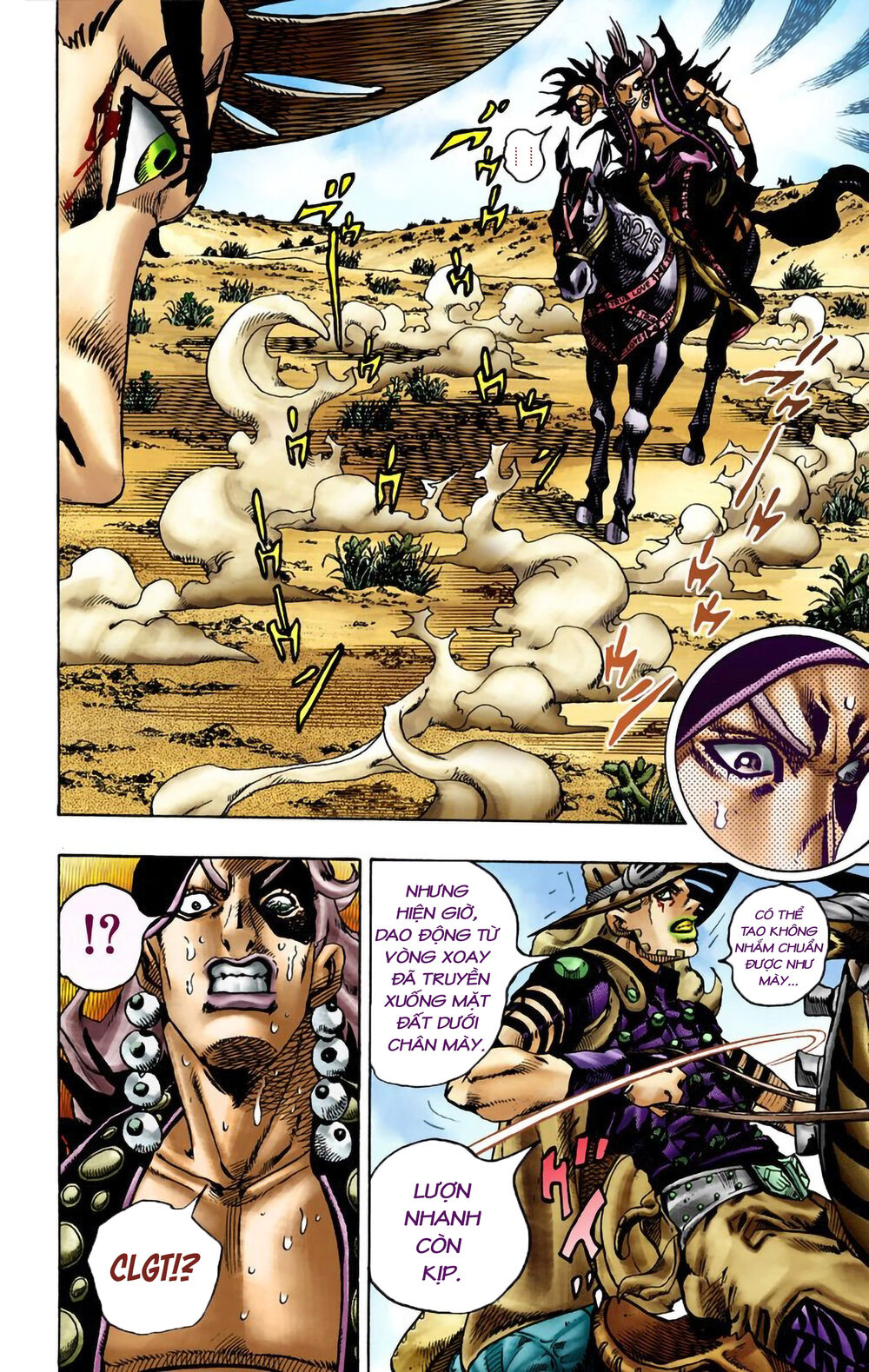 Cuộc Phiêu Lưu Bí Ẩn Phần 7: Steel Ball Run Chapter 14 - Trang 2