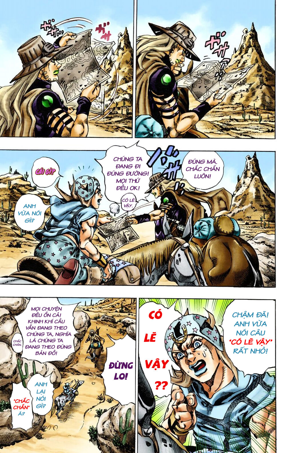 Cuộc Phiêu Lưu Bí Ẩn Phần 7: Steel Ball Run Chapter 14 - Trang 2