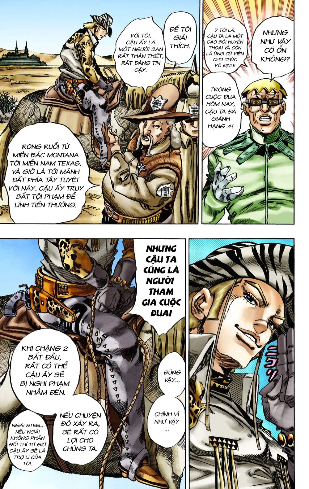 Cuộc Phiêu Lưu Bí Ẩn Phần 7: Steel Ball Run Chapter 13 - Trang 2