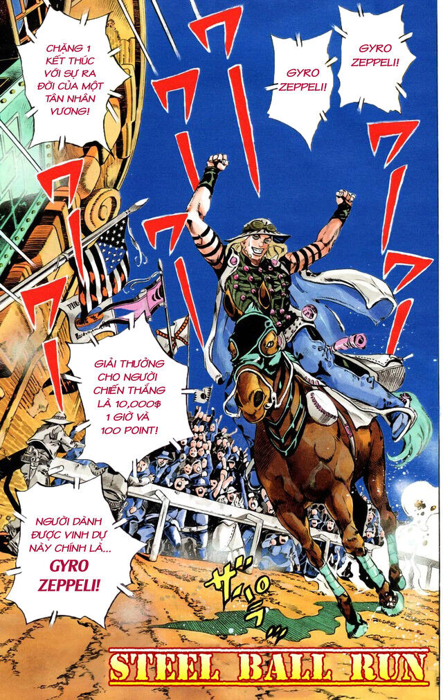 Cuộc Phiêu Lưu Bí Ẩn Phần 7: Steel Ball Run Chapter 12 - Trang 2