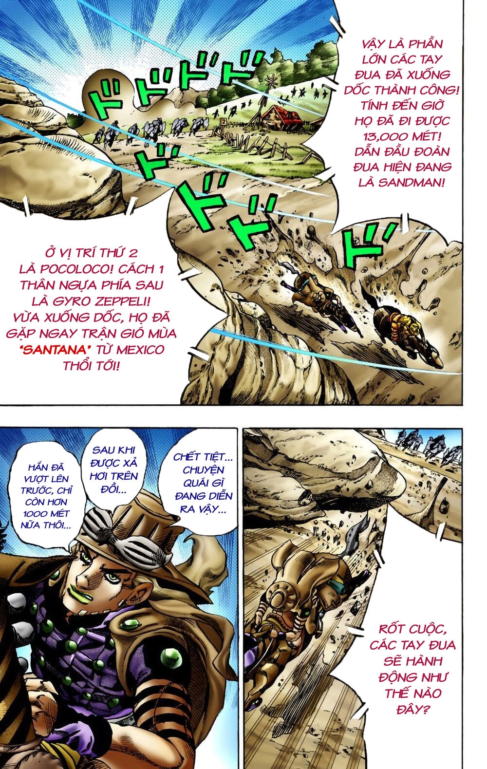 Cuộc Phiêu Lưu Bí Ẩn Phần 7: Steel Ball Run Chapter 10 - Trang 2