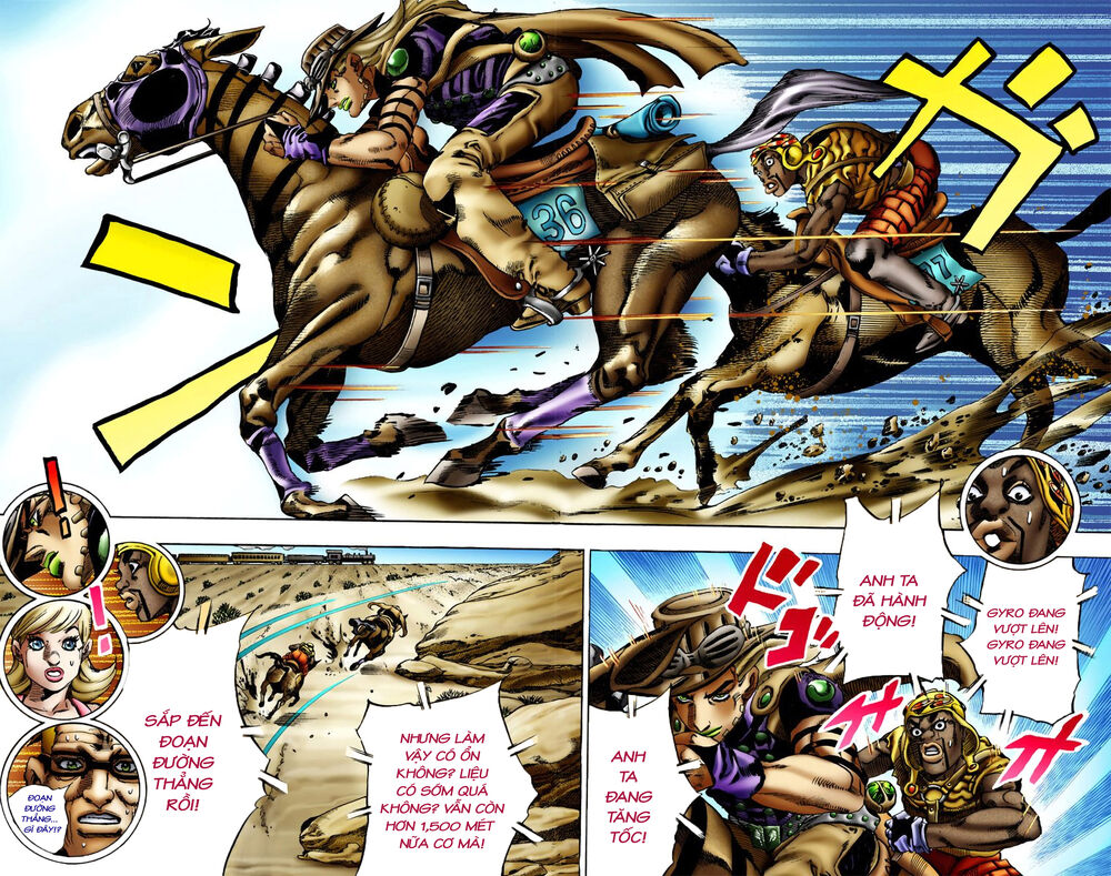 Cuộc Phiêu Lưu Bí Ẩn Phần 7: Steel Ball Run Chapter 10 - Trang 2