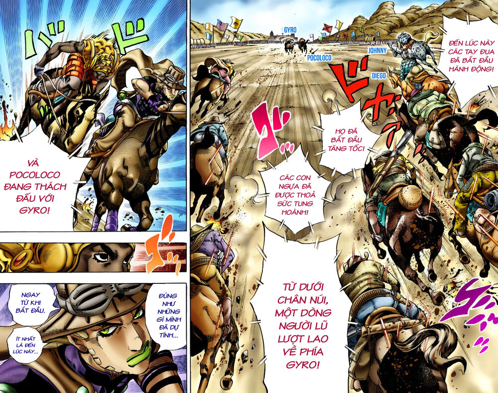 Cuộc Phiêu Lưu Bí Ẩn Phần 7: Steel Ball Run Chapter 10 - Trang 2