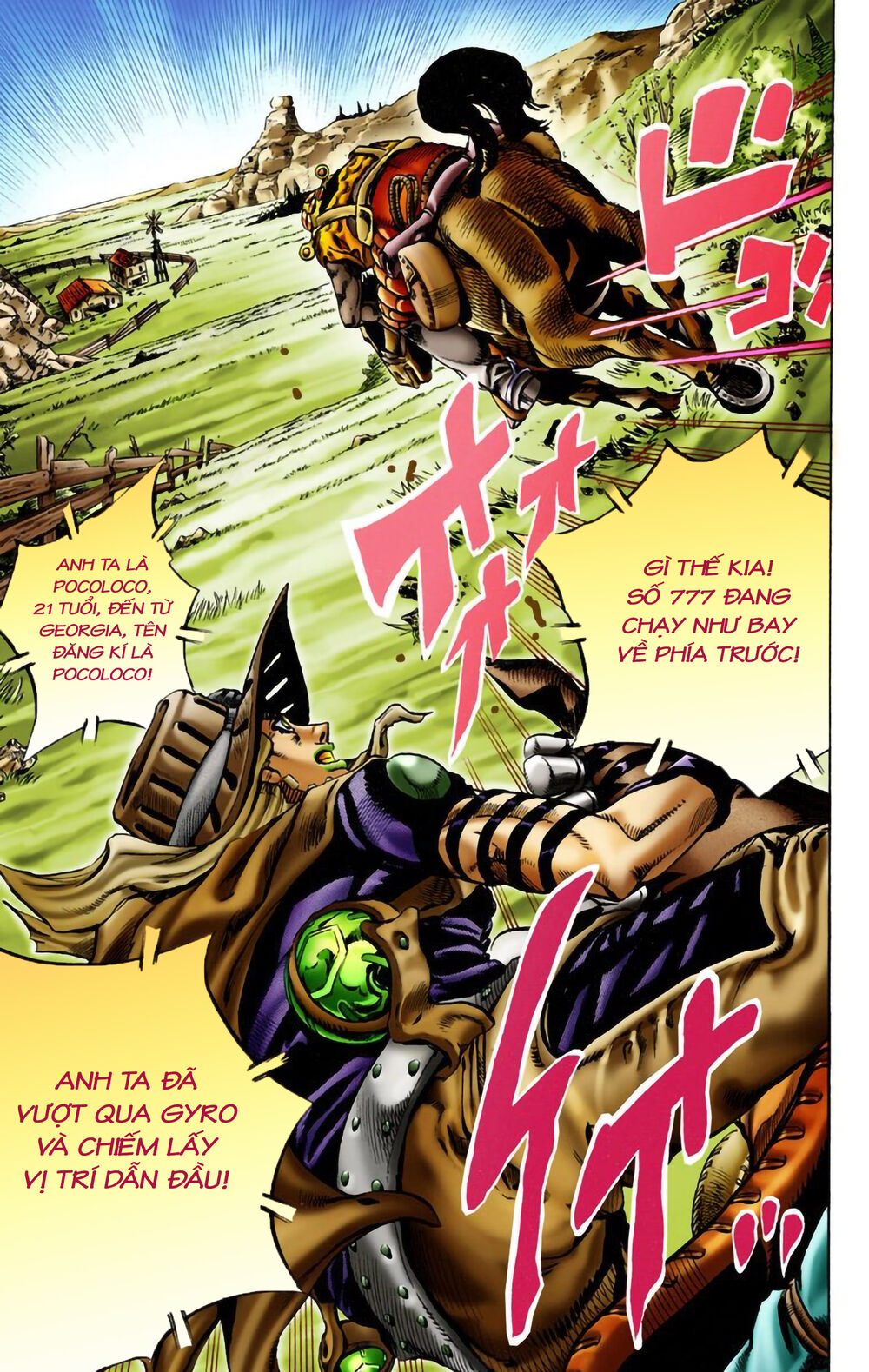 Cuộc Phiêu Lưu Bí Ẩn Phần 7: Steel Ball Run Chapter 9 - Trang 2