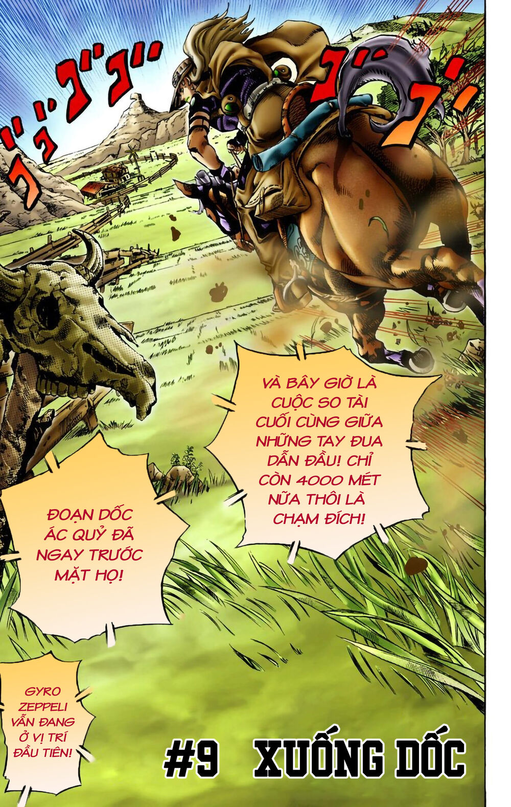 Cuộc Phiêu Lưu Bí Ẩn Phần 7: Steel Ball Run Chapter 9 - Trang 2