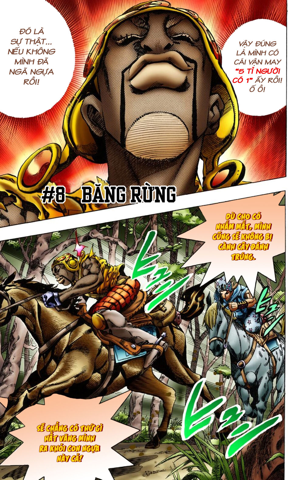 Cuộc Phiêu Lưu Bí Ẩn Phần 7: Steel Ball Run Chapter 8 - Trang 2