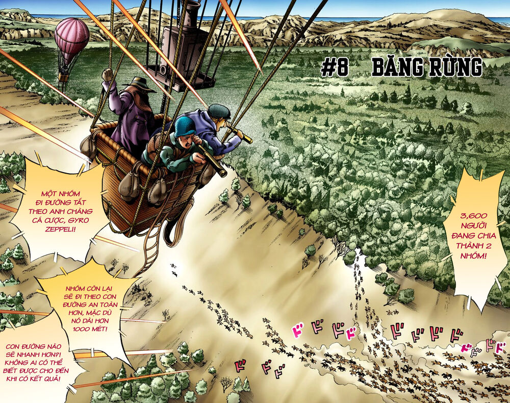 Cuộc Phiêu Lưu Bí Ẩn Phần 7: Steel Ball Run Chapter 8 - Trang 2