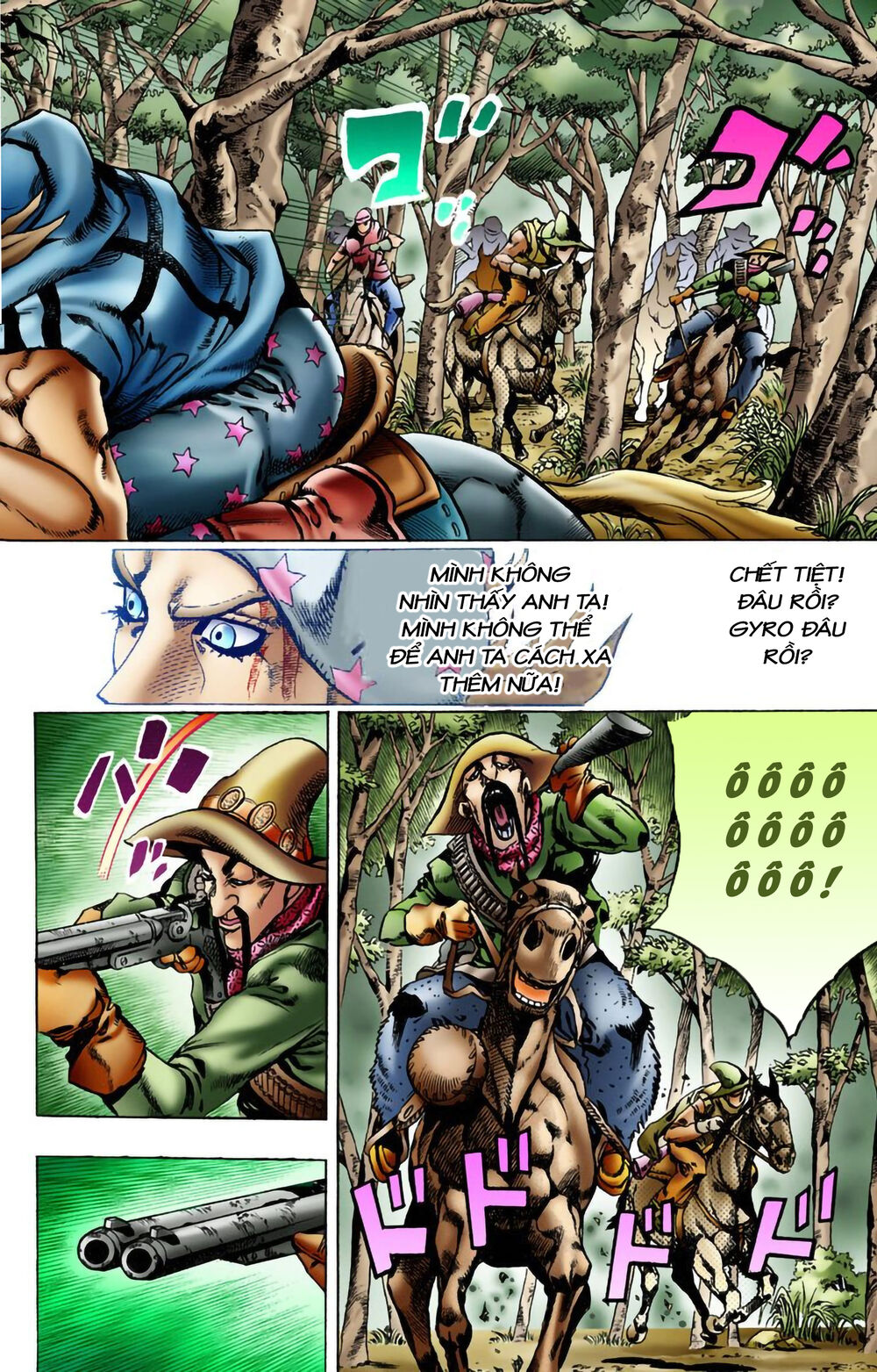 Cuộc Phiêu Lưu Bí Ẩn Phần 7: Steel Ball Run Chapter 8 - Trang 2