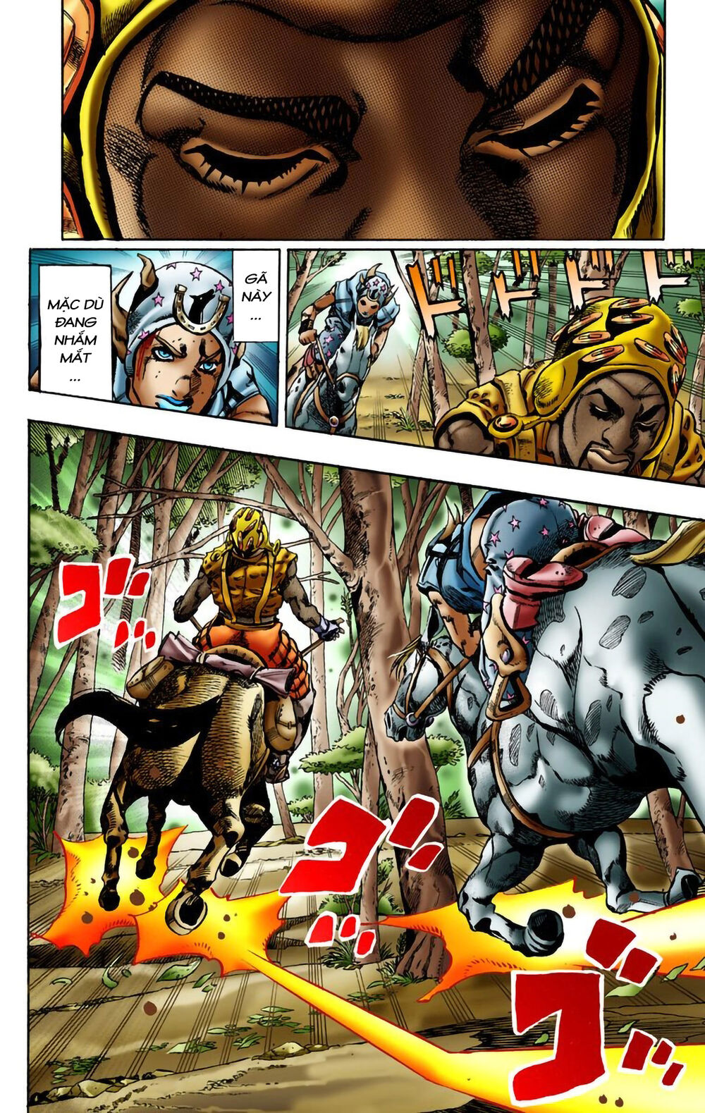 Cuộc Phiêu Lưu Bí Ẩn Phần 7: Steel Ball Run Chapter 8 - Trang 2