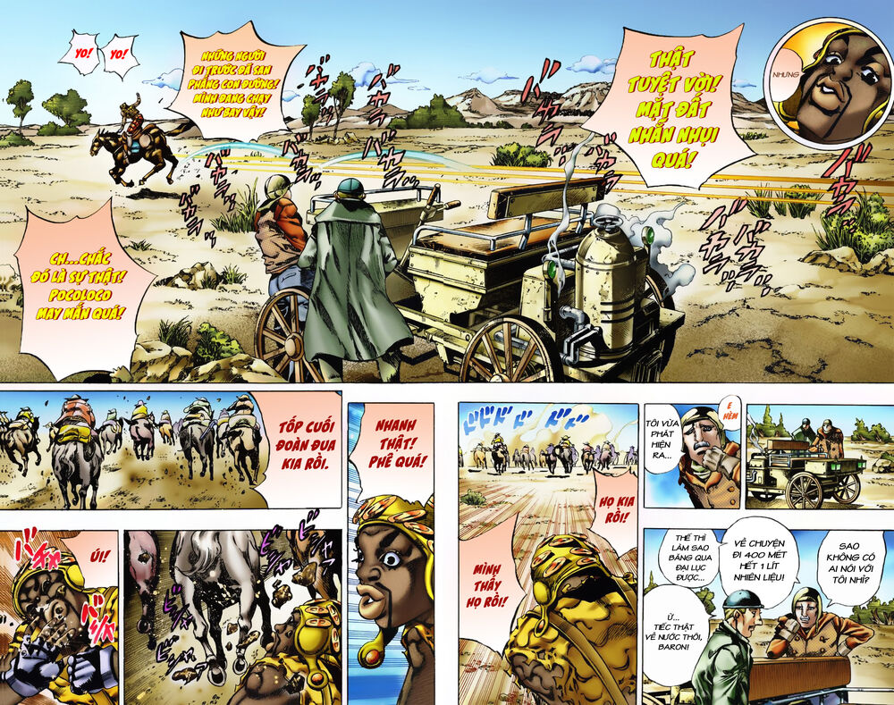 Cuộc Phiêu Lưu Bí Ẩn Phần 7: Steel Ball Run Chapter 7 - Trang 2