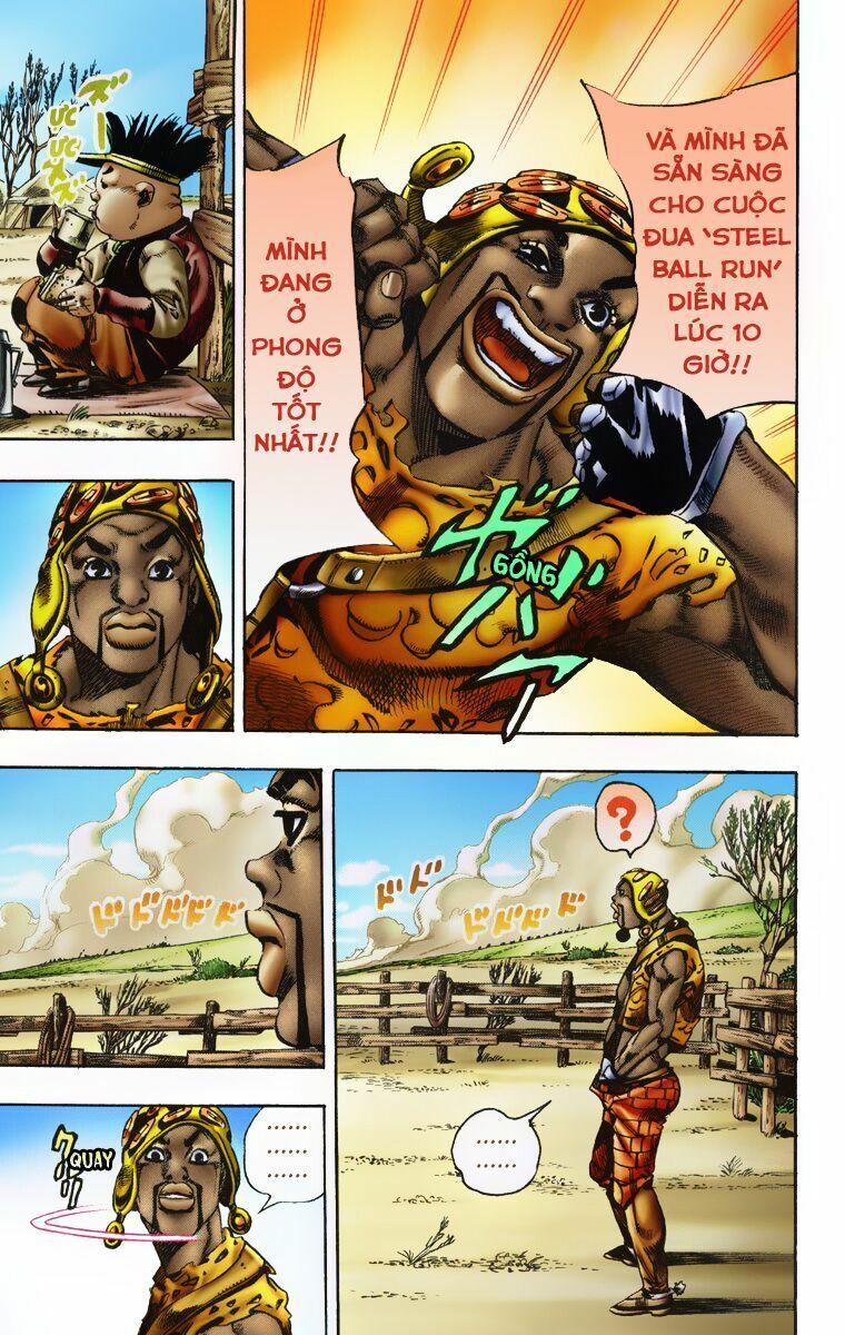 Cuộc Phiêu Lưu Bí Ẩn Phần 7: Steel Ball Run Chapter 6 - Trang 2