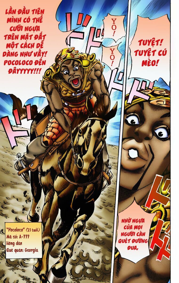 Cuộc Phiêu Lưu Bí Ẩn Phần 7: Steel Ball Run Chapter 6 - Trang 2