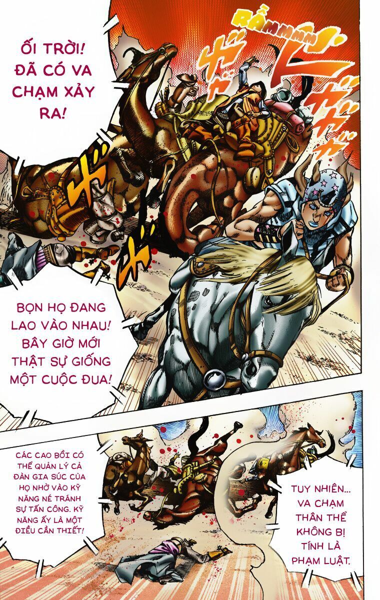 Cuộc Phiêu Lưu Bí Ẩn Phần 7: Steel Ball Run Chapter 5 - Trang 2