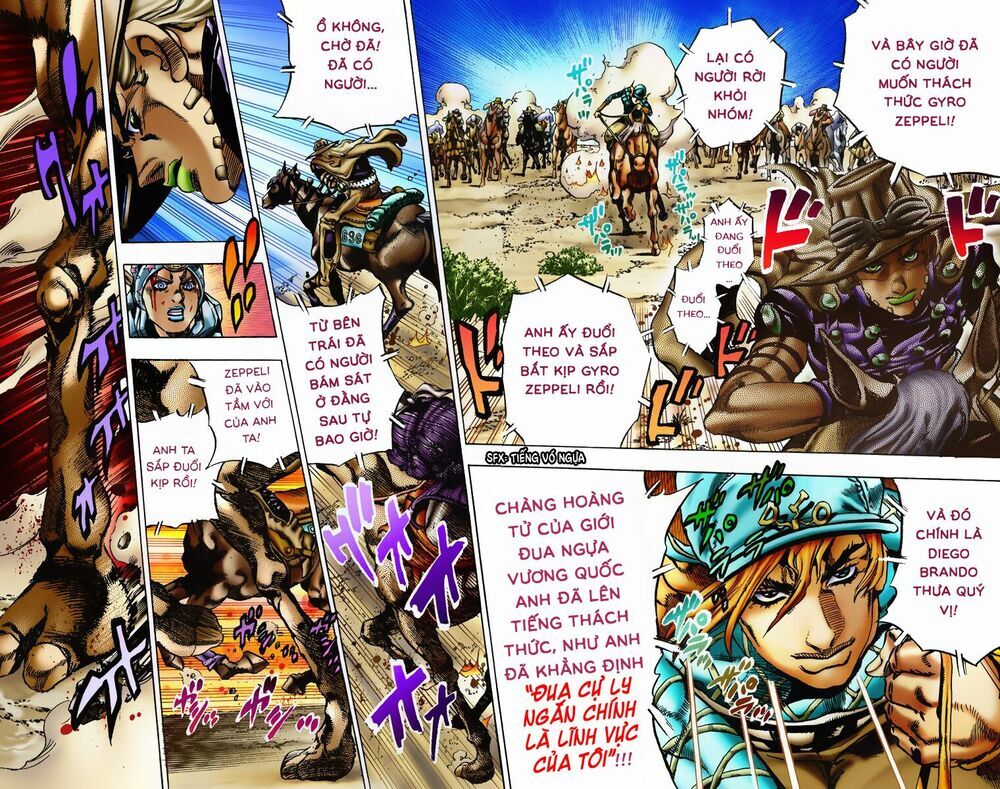 Cuộc Phiêu Lưu Bí Ẩn Phần 7: Steel Ball Run Chapter 5 - Trang 2