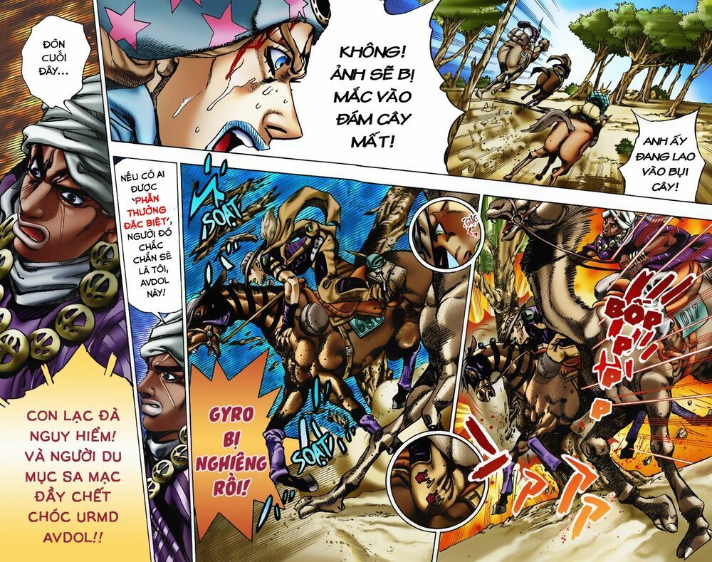 Cuộc Phiêu Lưu Bí Ẩn Phần 7: Steel Ball Run Chapter 5 - Trang 2