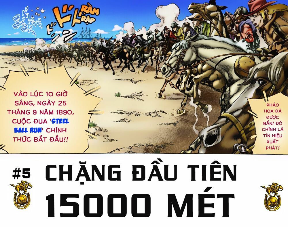 Cuộc Phiêu Lưu Bí Ẩn Phần 7: Steel Ball Run Chapter 5 - Trang 2